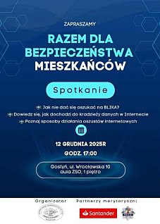 Razem dla bezpieczeństwa mieszkańców