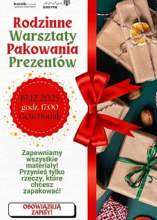 Rodzinne Warsztaty Pakowania Prezentów