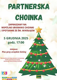 Partnerska choinka w Krzemieniewie