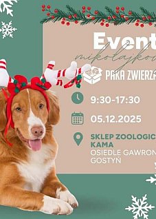 Event mikołajkowy Paka Zwierzaka