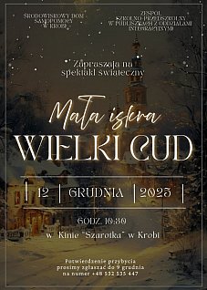 Spektakl świąteczny w Krobi