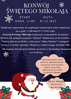 Konwój Świętego Mikołaja w Skokowie