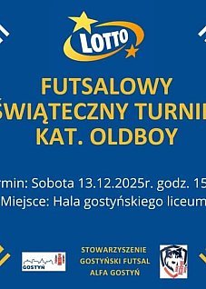 Futsalowy świąteczny turniej kat. oldboy