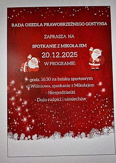 Spotkanie z Mikołajem na Pożegowie