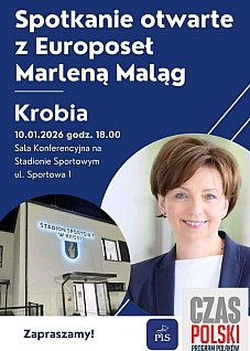Spotkanie otwarte z europosłanką Marleną Maląg