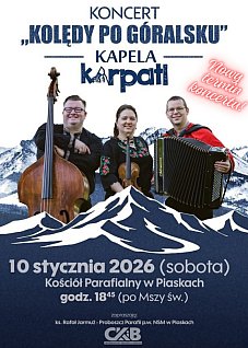 GÓRALSKIE KOLĘDOWANIE W PIASKACH