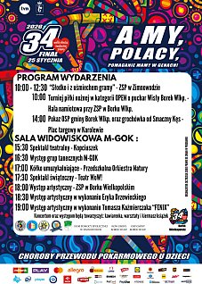 34. Finał WOŚP w Borku Wielkopolskim