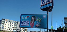 To już pewne!  Market ALDI gotowy na wielkie otwarcie.