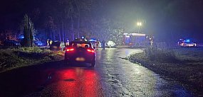 Poważne zdarzenie kryminalne w powiecie! Na razie ...