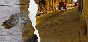 Żenujący ślad wstydu! W centrum Gostynia ktoś chyba...