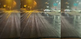 Gołoledź uderzyła w nasz powiat. Czytelnicy alarmowali