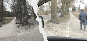 Tylko czekać na jakieś nieszczęście. Kierowcy...