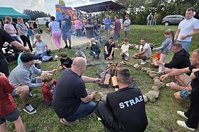 Ognisko na pożegnanie lata na Pożegowie-13443