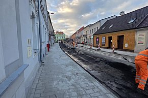 Trwa modernizacja ul Kolejowej w Gostyniu-13599
