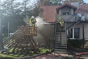 Kotłownia stanęła w płomieniach. Ale ogień mógł "pójść" jeszcze dalej...-82862