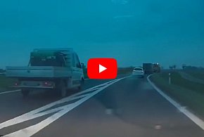 16 sekund grozy na obwodnicy! To co zrobił ten kierowca, mrozi krew w żyłach-83913