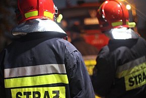 Kierowca próbował gasić auto, ale...  Płomienie były silniejsze. Straty ogromne-84881