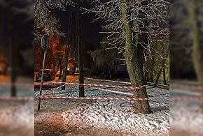 Na osiedlu zrobiło się niebezpiecznie. Teren odgrodzono. To efekt mrozów?-86614