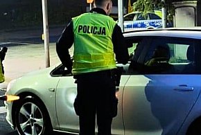 Ryzyko się nie opłaciło! Dojechał tylko do Głoginina. Tam zatrzymał go patrol...