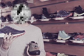 Wyszedł ze sklepu w nowych butach, stare odłożył na półkę. Dopadł go...