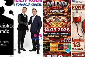 Kabaret, zawody, spotkania, dyktando... Nie masz planów? To warto zobaczyć