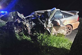 Auto wyglądało fatalnie. Roztrzaskane od strony kierowcy. Był pod wpływem...