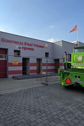 Remont remizy OSP w Pępowie-13448