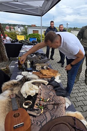 Piknik edukacyjny w ramach Kryminalnego Magla w GOK Hutnik-13461