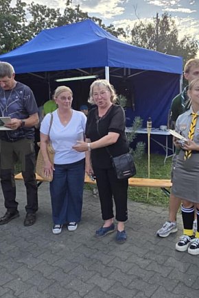 Biesiada harcerska nad Malińczą w Piaskach-13480