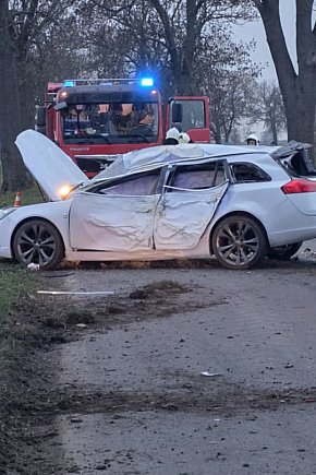 Wypadek na trasie Franciszkowo-Czarkowo-13594