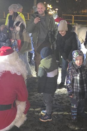 Mikołajkowy korowód przejechał przez Brzezie-13654