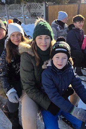 Udany kulig zorganizowany w Śmiłowie-13740