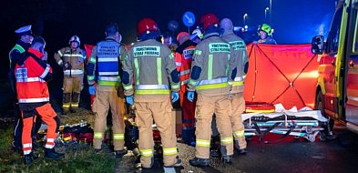 Tragiczny wypadek na DW 434. Nie żyje rowerzysta. Kierowca nie zdążył...-84500