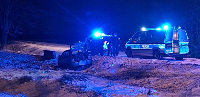 Policyjny pościg przez trzy powiaty! Zaczęło się na stacji paliw...-86410