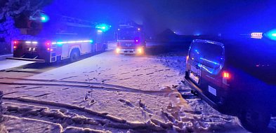 Ogromne straty po pożarze w Małachowie. Przyczyna nadal jest nieznana-86662