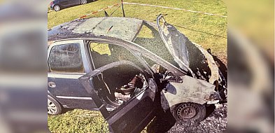 Auto nie spłonęło przypadkiem. W tle groźby i konflikt o pieniądze