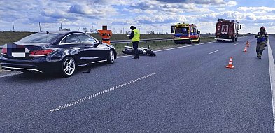 Tragiczny wypadek z udziałem motocyklisty. Nie żyje 37-letni mężczyzna
