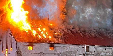 To był wyścig z czasem! Potężny ogień zagrażał sąsiednim budynkom...