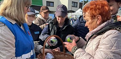 Przed świętami przypominali mieszkańcom, jak zadbać o zdrowie i bezpieczeństwo