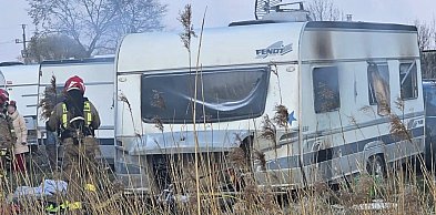 Chwila grozy przed cyrkowym spektaklem. Spłonęła przyczepa. W środku...