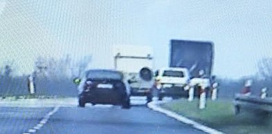 To nie mogło skończyć się dobrze. Finał tej jazdy był dla niego bardzo bolesny