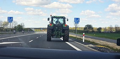 Nietypowy widok na nowej obwodnicy. Czytelnik przecierał oczy ze zdziwienia