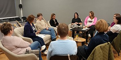 Klub książki. Spotkanie pełne dyskusji.