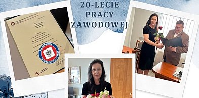Za codziennością przyszły podziękowania.Jubileusz w gostyńskim sanepidzie.