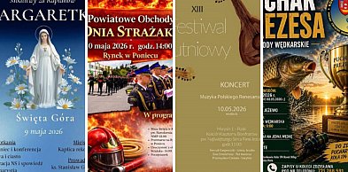 Weekend z atrakcjami dla każdego. Sprawdź, co przygotowano w okolicy