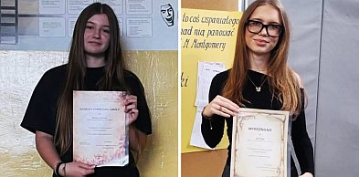 Sukces uczennic SP nr 3 w VI Wojewódzkim Konkursie Literackim