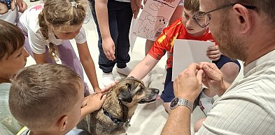 Dzieci poznały bohatera książek. Nie zabrakło dobrej zabawy