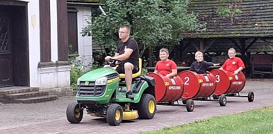 Strażackie wagoniki były hitem ostatniej zbiórki przed wakacjami.