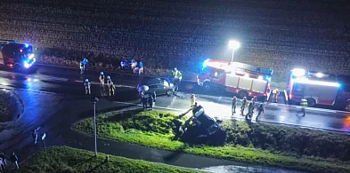Poważny wypadek pod Gostyniem. Są ranni. Krajowa "12" zablokowana!-84197
