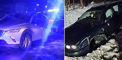 Najpierw czołówka, potem Jaguar wylądował w rowie. To w zaledwie kilka godzin-85179